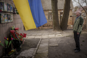 Read more about the article Life has returned to Ukraine’s Bucha. But 2 years after the killings, some families can’t move on