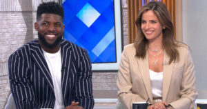 Read more about the article Ex-NFL player Emmanuel Acho and actor Noa Tishby team up for “Uncomfortable Conversations with a Jew” to tackle antisemitism