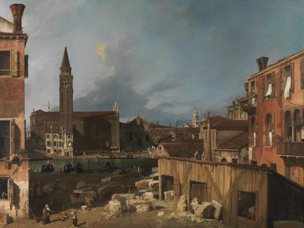 You are currently viewing A Canaletto Masterpiece Stowed in a Mine During World War II Returns to Wales