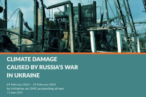 Read more about the article Russia has caused $32 billion in climate damage in two years of war in Ukraine