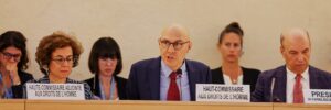 Read more about the article “We must urgently find our way back to peace”, says High Commissioner Volker Türk as he presents his global update to the 56th session of the Human Rights Council