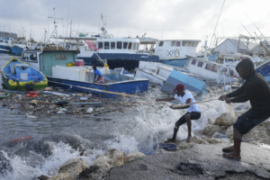 Read more about the article Beryl heads toward Jamaica as a major hurricane after ripping through southeast Caribbean