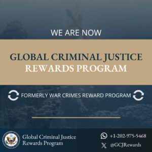 Read more about the article Global Criminal Justice Rewards Program