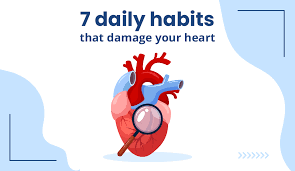 You are currently viewing 7 habits that cause heart problems