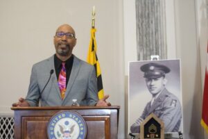 Read more about the article 80 years after D-Day the family of a Black World War II combat medic receives his medal for heroism