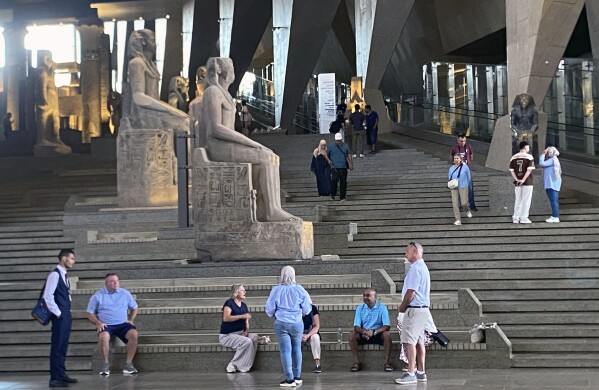 You are currently viewing A grand museum displaying Egypt’s ancient treasures is opening for a trial run