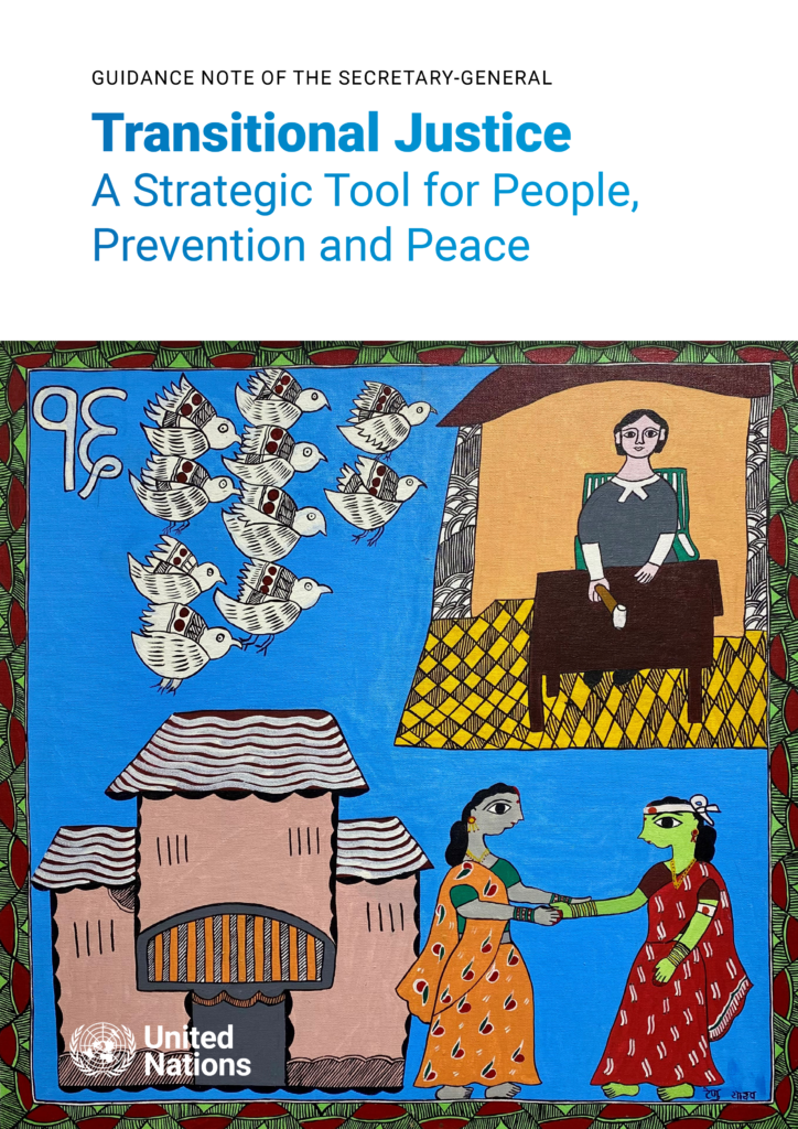 Tansitional Justice Transitional justice: A strategic tool for people, prevention and peace ...