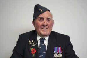 Read more about the article 100-year-old Royal Air Force veteran will join UK memorial service for the first time