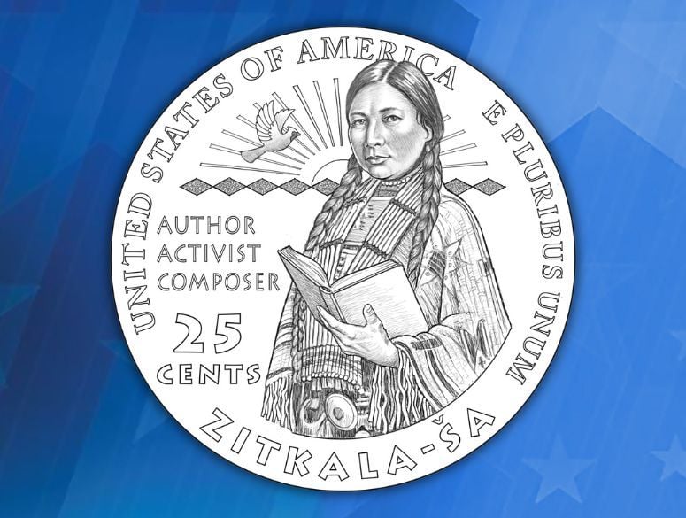 You are currently viewing Zitkala-Ša, Native American Rights Activist, Honored on New Quarter