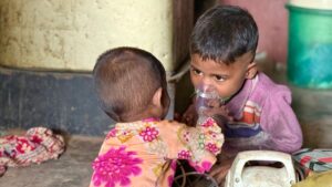 Read more about the article Meet the kids struggling to breathe in India’s choked capital