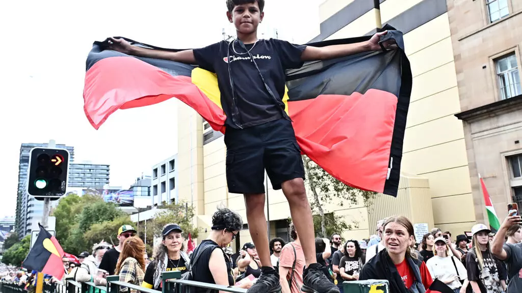 You are currently viewing Indigenous rights activists protest on Australia Day