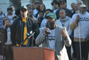 Read more about the article “We Mean Business”: Reparations Supporters Return to State Capitol for Day of Advocacy