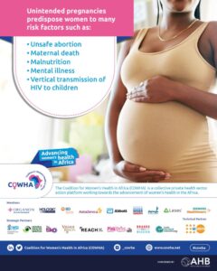 Read more about the article In Sub-Saharan hashtag#Africa, 1 in 3 pregnancies is unintended, and for many women and girls, this sets off a chain reaction of preventable harm: