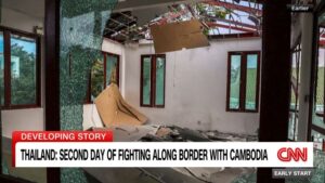 Read more about the article Cambodia and Thailand agree to ceasefire talks after days of cross-border fighting