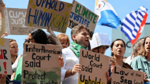 Read more about the article In landmark opinion, World Court says countries must address climate change threat