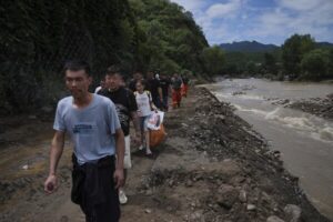 Read more about the article Heavy rain causes flooding, evacuations and at least 38 deaths around Beijing region