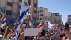 Read more about the article Druze demand self determination in largest protest held since deadly clashes in Syria