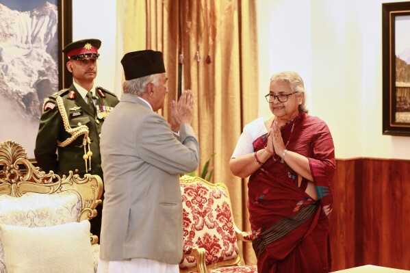 You are currently viewing Nepal has first woman prime minister as president dissolves parliament and sets March elections