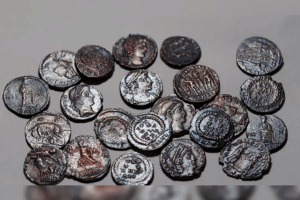Read more about the article Did Ancient Jews Hide These Coins for Safekeeping During a Fourth-Century Revolt Against Roman Rule?