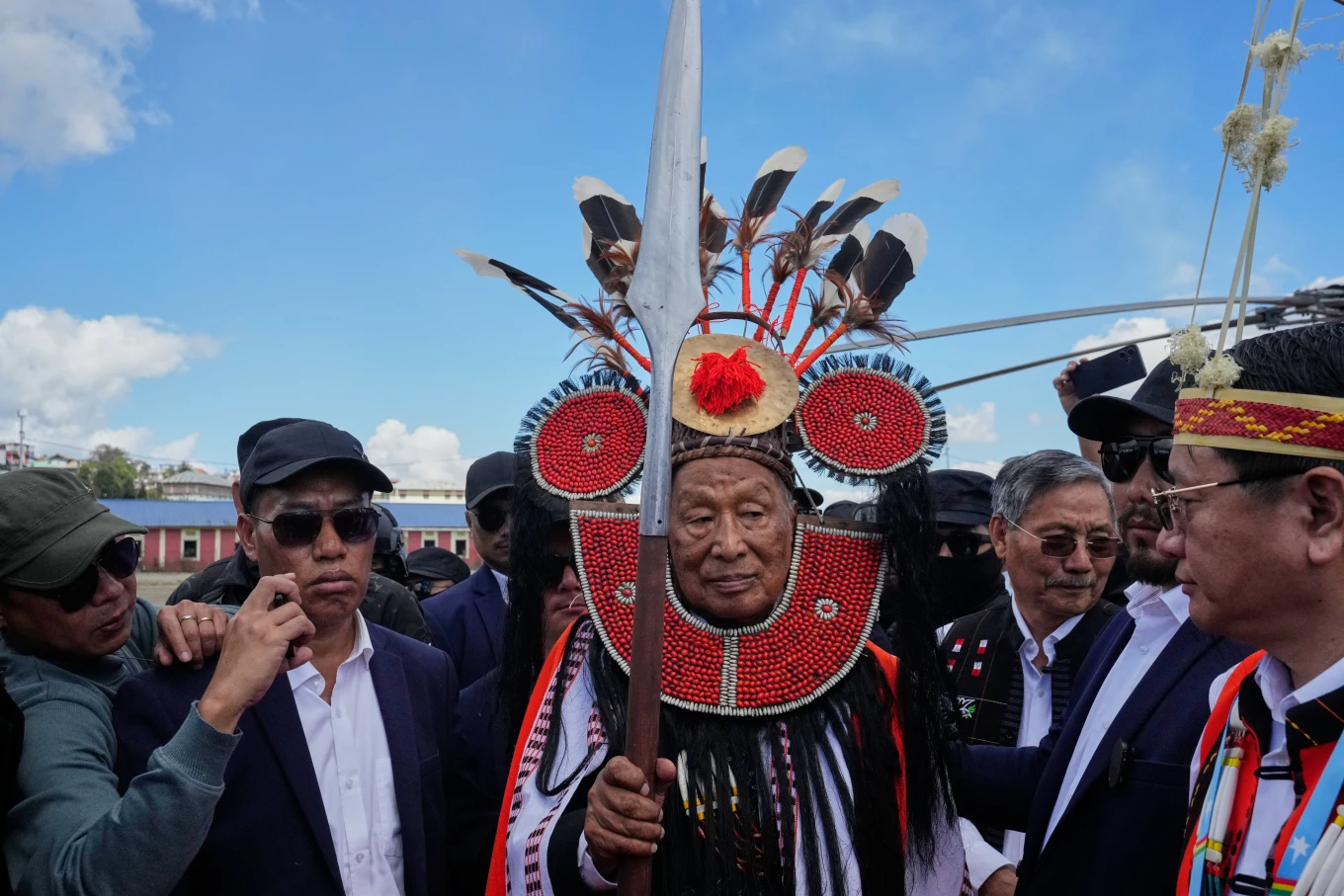 You are currently viewing A Naga rebel leader returns to his hometown in India’s northeast after 5 decades, in photos