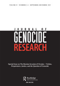 Read more about the article Journal of Genocide Research, Volume 25, Issue 3-4 (2023)
