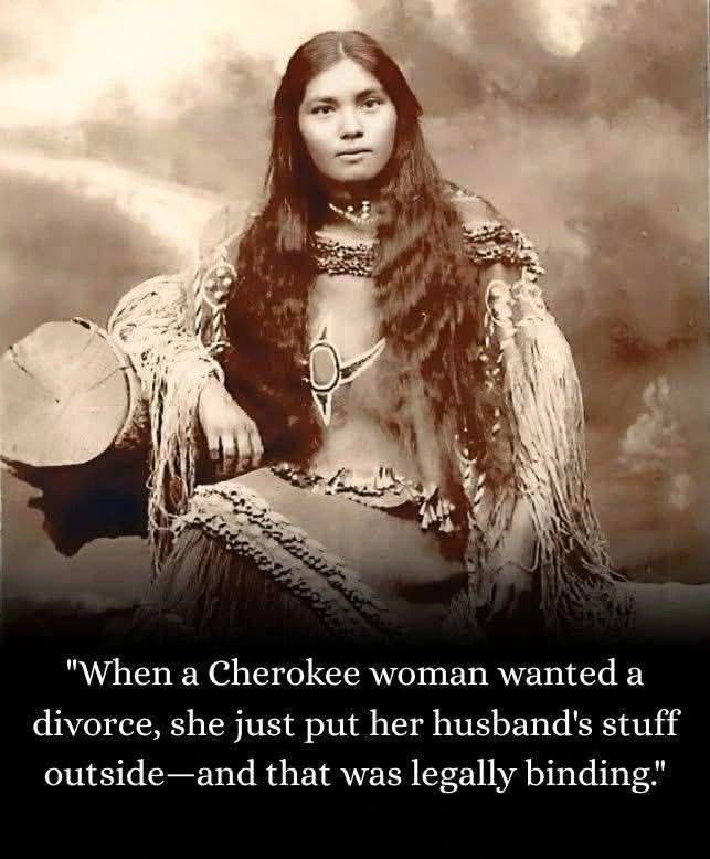 You are currently viewing When a Cherokee woman wanted a divorce, she didn’t hire a lawyer — she just put her husband’s stuff outside.