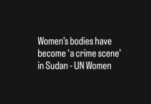 Read more about the article “Pregnant women have given birth in the streets as the last remaining maternity hospitals were looted and destroyed.”