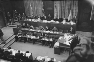 Read more about the article Harvard Law School Library releases first complete set of digitized Nuremberg Trials records