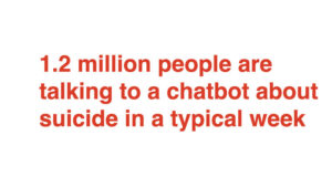 Read more about the article What happens when suicidal clients turn to AI instead of a person?