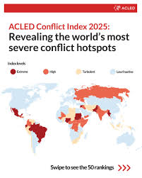 Read more about the article Palestine, Mexico, and Ukraine are the most dangerous places in the world — yet conditions continue to shift across the highest-ranked countries.