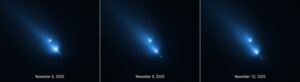 Read more about the article NASA’s Hubble Unexpectedly Catches Comet Breaking Up