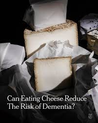 Read more about the article Cheese may reduce dementia risk over time