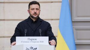 Read more about the article Ukraine’s Zelensky calls for joint efforts to set up Hormuz mission