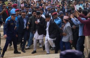 Read more about the article Nepal’s youngest prime minister takes the oath of office