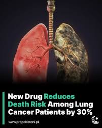 Read more about the article A lung cancer drug cut death risk 34% in China