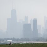 Wildfire smoke blankets cities from Chicago to Washington, DC