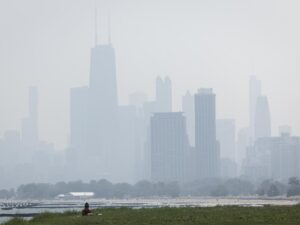 Read more about the article Wildfire smoke blankets cities from Chicago to Washington, DC