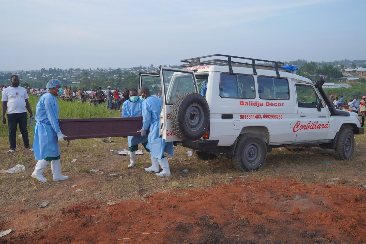 You are currently viewing Congo’s Ebola outbreak records one of its highest weekly death tolls