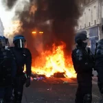 Riots erupt all across France